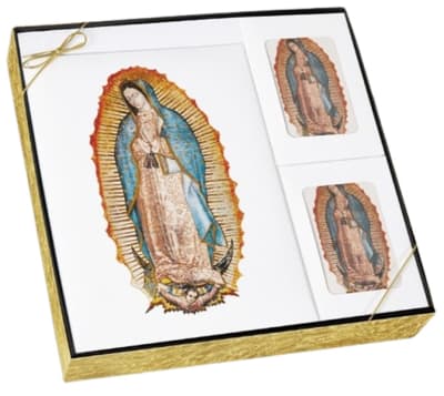 our lady of guadalupe spanish gift box set 1 register/funeral guest book 1 things to remember book 1 flower card envelope 1 l