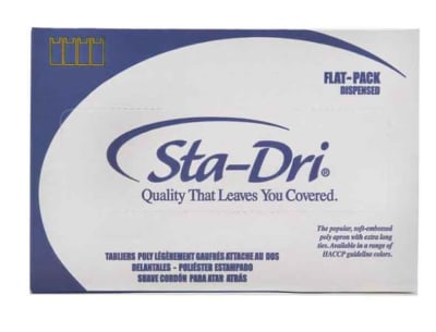 These Aprons Are The Only Plastic Aprons Available On A Dispenser Roll. Dispense One Apron At A Time