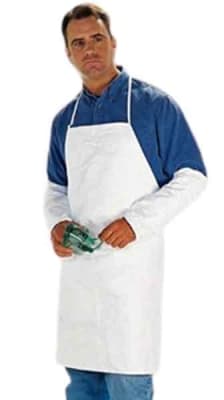  Dura-Weave Construction With Poly-Coating Inside.
Liquid Absorbing Outside
25" X 40" Slip Over With Waist Ties
