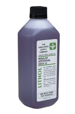 Esco Lithol C/R Arterial Fluid -32 Index