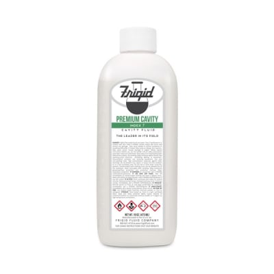 Frigid premium cavity fluid -7 index used in funeral service operations, from lynch supply 