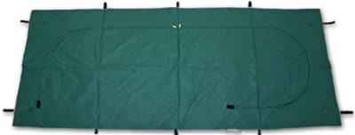 best extreme duty emergency pouch available
larger 54" x 92" size
flap-over envelope zip