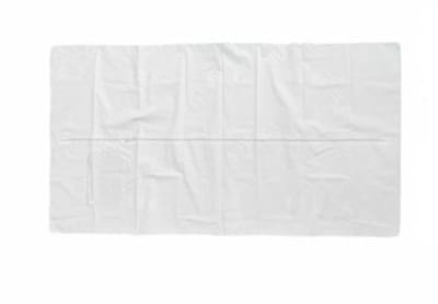 youth size body pouch removal
constructed of medium weight 8 mil white vinyl.
center zip zipper closure.
20" w x 36" l.