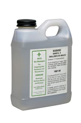 developed to clean dirt, hair dye, cosmetics and tobacco stains from hair, mustaches, eyebrows and fingers.
apply with cotton