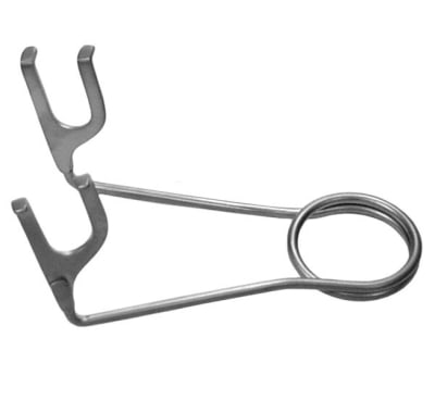 prep room whitney incision spreader  designed expressly for embalming  angular design permits easy insertion