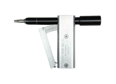 prep room injector needle driver  
durable and easy to use  
stainless steel