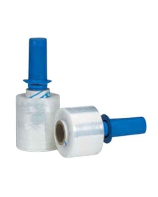 prep room economical industrial grade hand wrap
includes handle with brake
tough 80 gauge thickness for difficult situations
