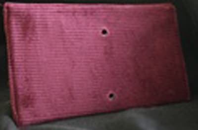 Replacement Lead For Reserved Signs
Burgundy
Pre-Drilled Screw Holes 