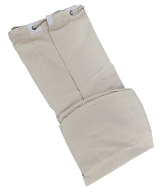 durable natural canvas duck construction.
protects tent tops and side walls against weather and dirt.
drawstring closure.
ide