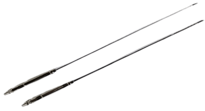 prep room slaughter infant trocars
comfortable & lightweight chrome plates brass.
ships with point & cleaning rod.