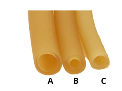 prep room amber latex tubing
flexible & pliable
injection, aspiration & water
sold by the foot