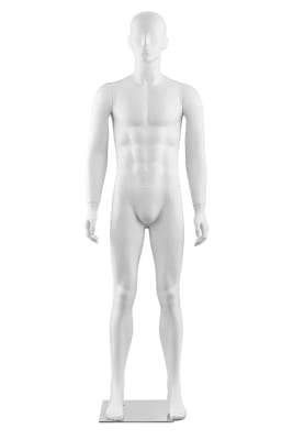 Male Egghead Full-Body Mannequin | PA Collection