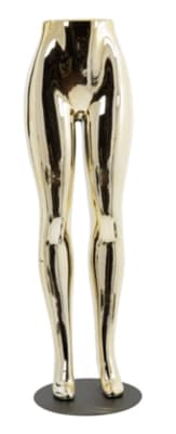 Gold Chrome Brazilian Leg Form