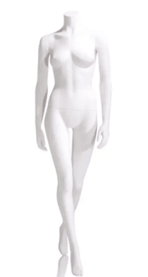 Celeste Headless Female Mannequin - Legs Crossed
