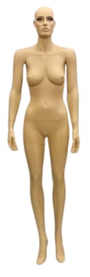 5' 10" Female Mannequin Makeup