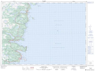 001N02 - FERRYLAND - Topographic Map