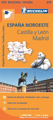 Discover the Rich History & Stunning Landscapes of Central Spain. Embark on an unforgettable journey through the heart of Spain with the MICHELIN Castilla y Leon & Madrid Regional Map. This essential travel companion offers an extensive and clear view of