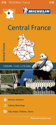 Central France is a diverse region with a wealth of tourist attractions. With the help of the Central France Travel & Road Map, which provides comprehensive coverage of primary, secondary, and scenic routes, as well as practical information, here are the