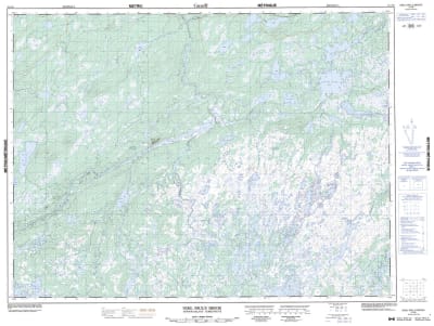 012A09 - NOEL PAUL'S BROOK - Topographic Map