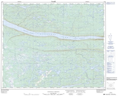 013E02 - NO TITLE - Topographic Map