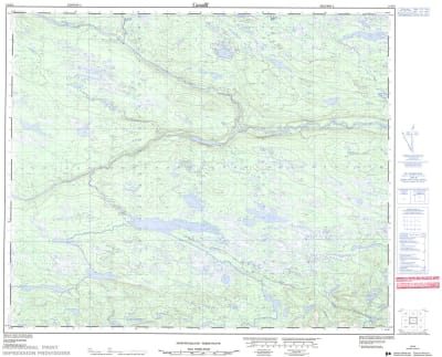 013E04 - NO TITLE - Topographic Map