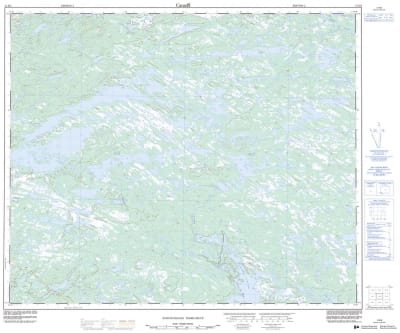 013E08 - NO TITLE - Topographic Map