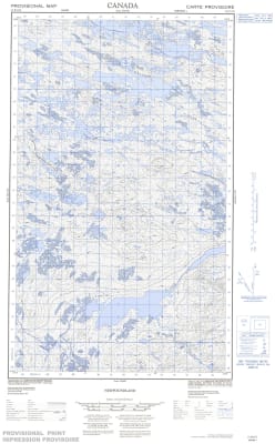 013E11E - NO TITLE - Topographic Map