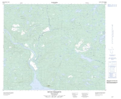 013F15 - MOUNT ELIZABETH - Topographic Map