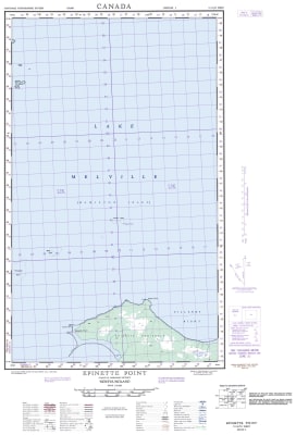 013G12W - EPINETTE POINT - Topographic Map