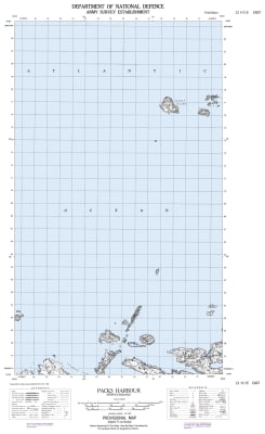 013H15E - PACKS HARBOUR - Topographic Map