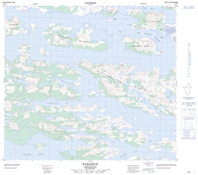 014C05 - KAMARSUK - Topographic Map