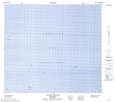 014C15 - SAVAGE ISLANDS - Topographic Map