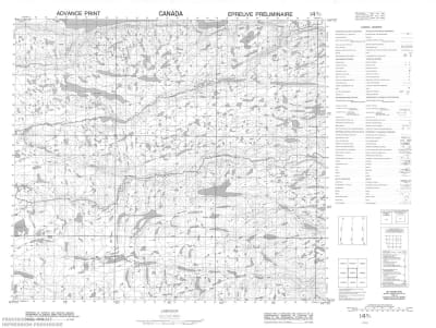 014D07 - IKADLIVIK BROOK - Topographic Map