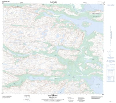 014D08 - REID BROOK - Topographic Map