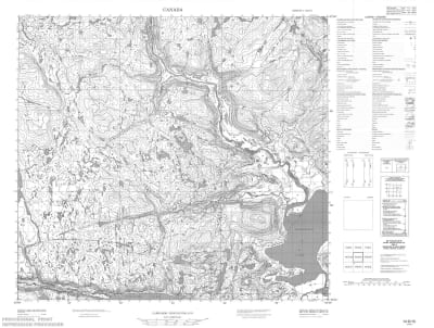 014D15 - KINGURUTIK RIVER - Topographic Map