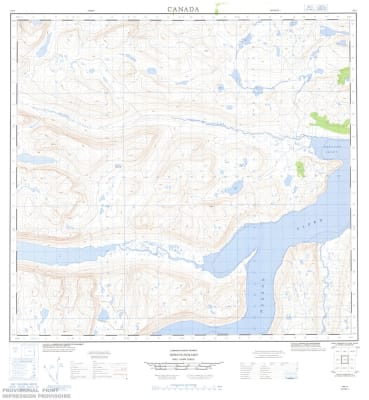014L03 - IKARUT RIVER - Topographic Map