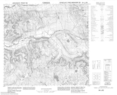 014L12 - NO TITLE - Topographic Map