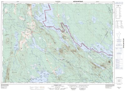 021G12 - FOREST CITY - Topographic Map