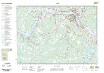 021G15 - FREDERICTON - Topographic Map