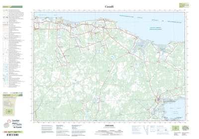 021I01 - PORT ELGIN - Topographic Map