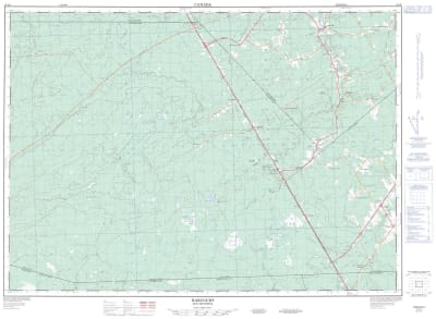 021I06 - HARCOURT - Topographic Map