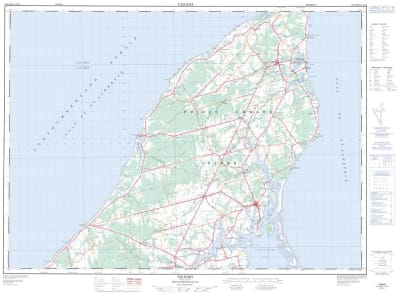 021I16 - TIGNISH - Topographic Map