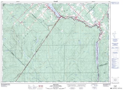 021N06 - ESTCOURT - Topographic Map
