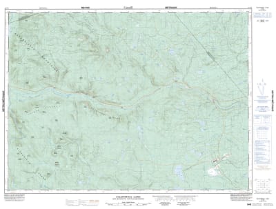 021O08 - CALIFORNIA LAKE - Topographic Map