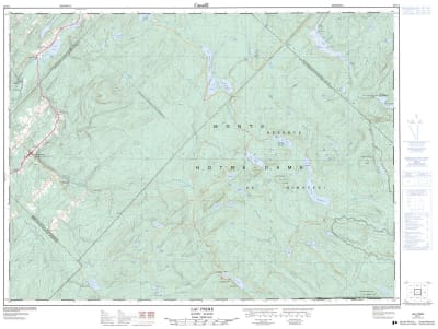 022C01 - LAC PRIME - Topographic Map