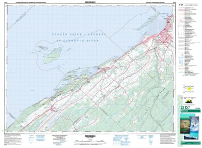 022C07 - RIMOUSKI - Topographic Map