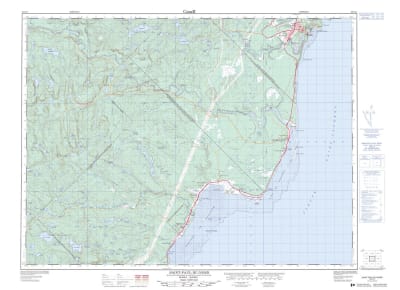022C11 - SAINT-PAUL-DU-NORD - Topographic Map