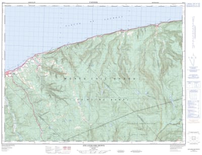 022G01 - SAINTE-ANNE-DES-MONTS - Topographic Map