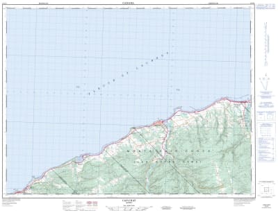 022G02 - CAP-CHAT - Topographic Map