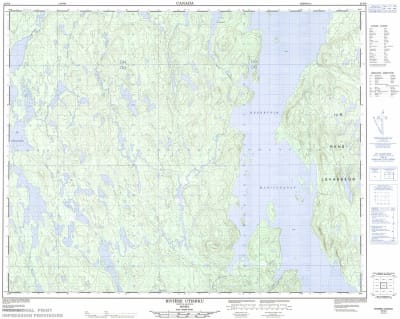 022N06 - RIVIERE USHTISHKUKAMIU - Topographic Map